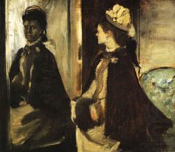 Edgar Degas Jeantaud at the Mirror china oil painting image